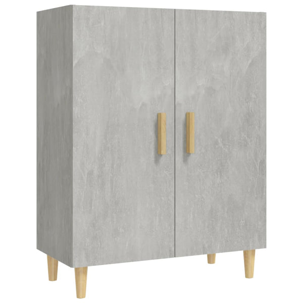 Betoninharmaa senkki Eugene 70x34x90cm (puinen)