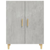 Betoninharmaa senkki Eugene 70x34x90cm (puinen)