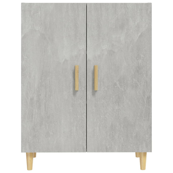 Betoninharmaa senkki Eugene 70x34x90cm (puinen)