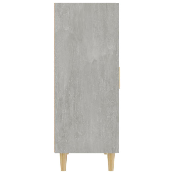 Betoninharmaa senkki Eugene 70x34x90cm (puinen)