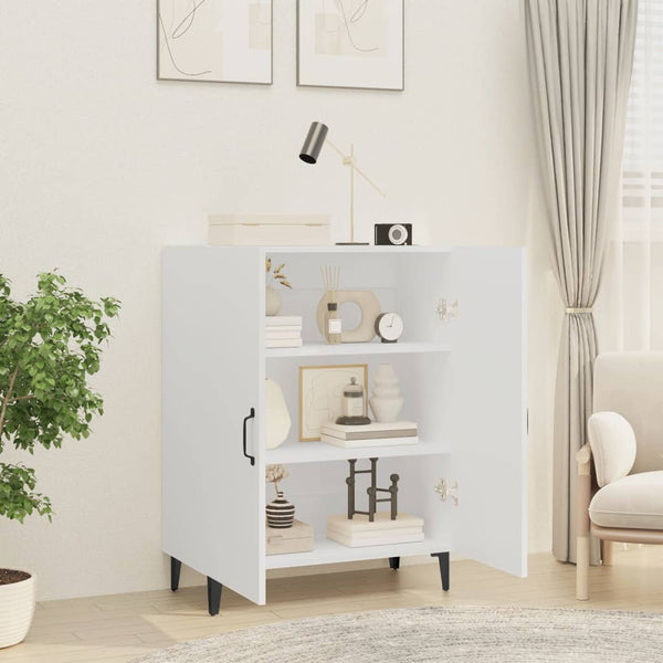Weißes Sideboard Costine 70x34x90cm (Holz)