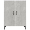 Betoninharmaa senkki Costinella 70x34x90cm (puinen)