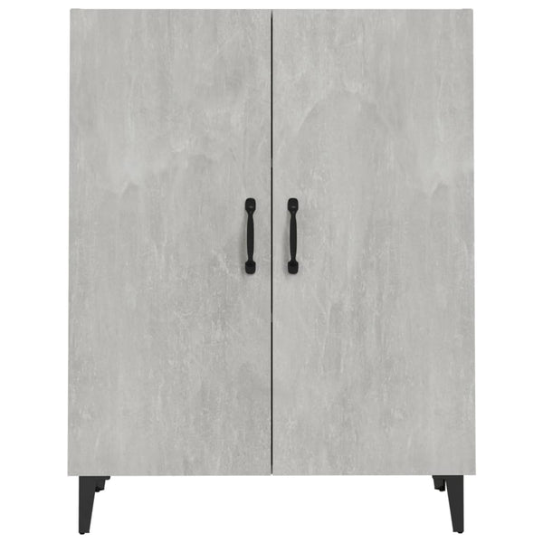 Betoninharmaa senkki Costinella 70x34x90cm (puinen)