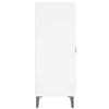Weißes Sideboard Benescu 69,5x34x90cm (Holz)