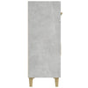Sideboard Uliver, betonfarben, 69,5x34x89cm (Holz)