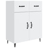 Weißes Sideboard Nyasia 69,5x34x90cm (Holz)