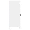 Weißes Sideboard Nyasia 69,5x34x90cm (Holz)