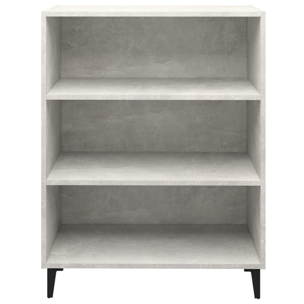 Betoninharmaa senkki Bakhshayesh 69,5x32,5x90cm (puinen)