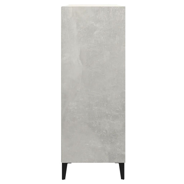 Betoninharmaa senkki Bakhshayesh 69,5x32,5x90cm (puinen)