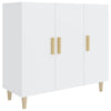 Weiße Kommode Trotus 90x34x80cm (Holz)