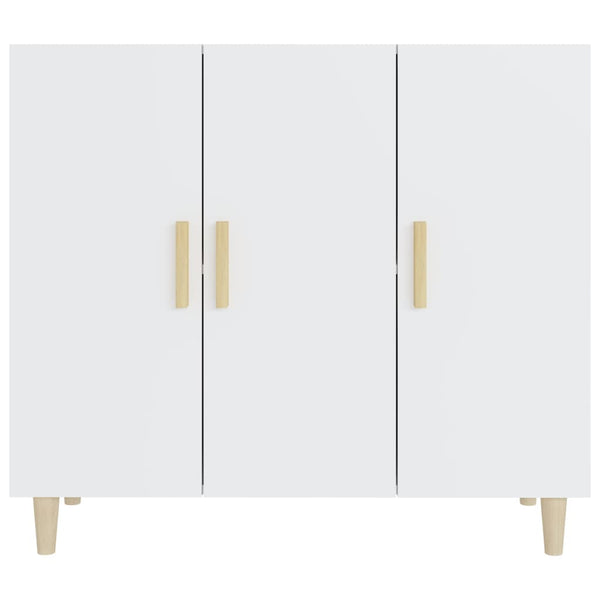 Weiße Kommode Trotus 90x34x80cm (Holz)