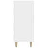 Weiße Kommode Trotus 90x34x80cm (Holz)