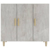 Betongraues Sideboard Trotus 90x34x80cm (Holz)