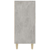Betongraues Sideboard Trotus 90x34x80cm (Holz)