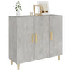 Betongraues Sideboard Trotus 90x34x80cm (Holz)
