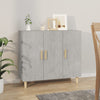 Betongraues Sideboard Trotus 90x34x80cm (Holz)
