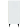 Weißes Sideboard Anelice 90x34x80cm (Holz)