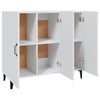 Weißes Sideboard Anelice 90x34x80cm (Holz)
