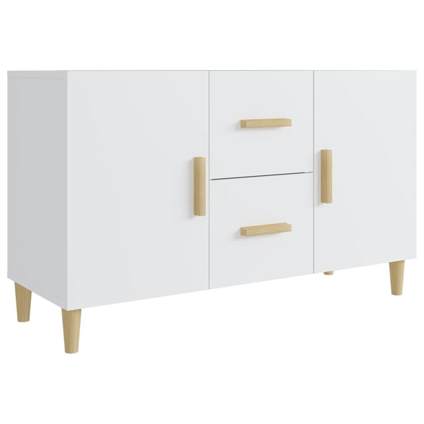Weißes Sideboard Lovia 100x36x60cm (Holz)