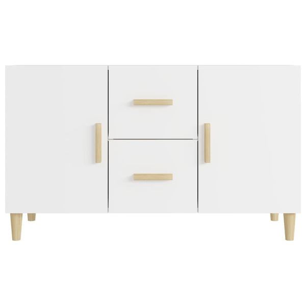 Weißes Sideboard Lovia 100x36x60cm (Holz)