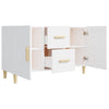 Weißes Sideboard Lovia 100x36x60cm (Holz)
