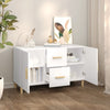 Weißes Sideboard Lovia 100x36x60cm (Holz)