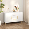 Weißes Sideboard Lovia 100x36x60cm (Holz)