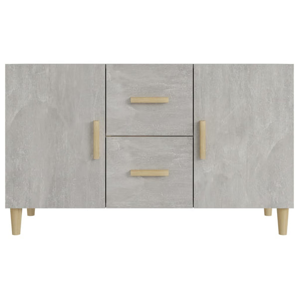 Betongraues Sideboard Lovia 100x36x60cm (Holz)