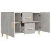 Betongraues Sideboard Lovia 100x36x60cm (Holz)