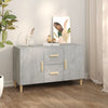 Betongraues Sideboard Lovia 100x36x60cm (Holz)