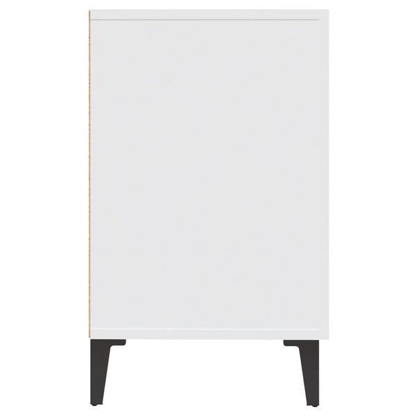 Valkoinen senkki Vorica 100x36x60cm (puinen)
