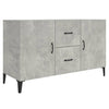 Sideboard Vorica 100x36x60cm in Betongrau (Holz)