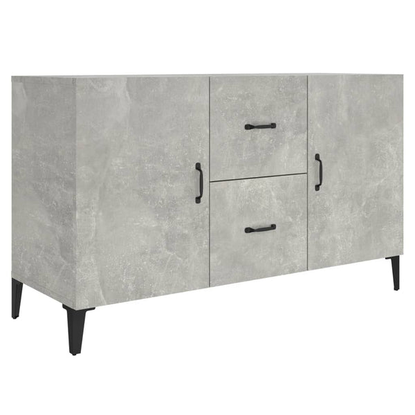 Sideboard Vorica 100x36x60cm in Betongrau (Holz)