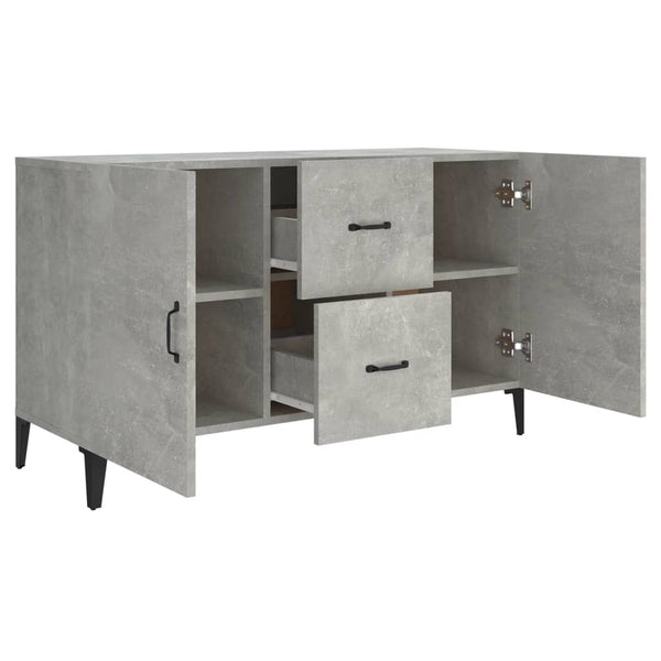 Sideboard Vorica 100x36x60cm in Betongrau (Holz)