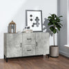 Sideboard Vorica 100x36x60cm in Betongrau (Holz)