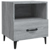 Nachtschrank Clinton in Grau (Sonoma-Holz)