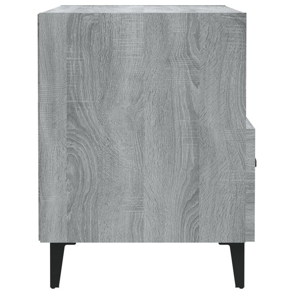 Nachtschrank Clinton in Grau (Sonoma-Holz)