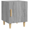 Grauer Nachttisch Acy (Sonoma-Holz)