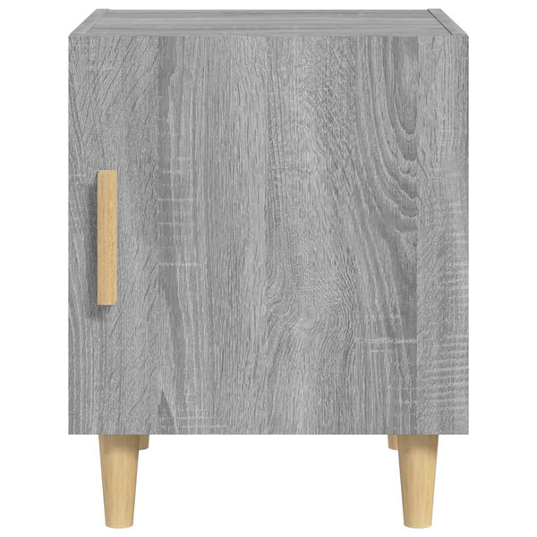 Grauer Nachttisch Acy (Sonoma-Holz)