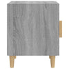 Grauer Nachttisch Acy (Sonoma-Holz)