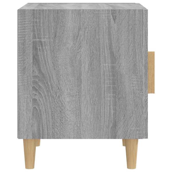 Grauer Nachttisch Acy (Sonoma-Holz)