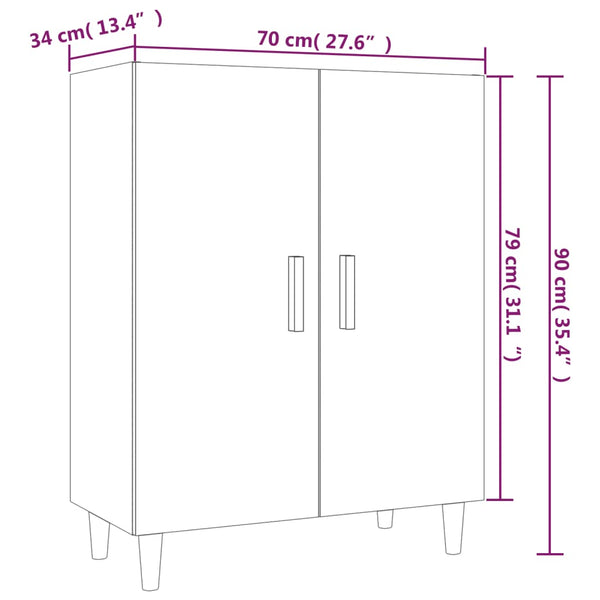 Buffetschrank Savutammi Eugene 70x34x90cm (Holz)