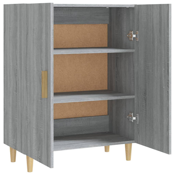 Graues Sideboard Eugene 70x34x90cm (Holz)