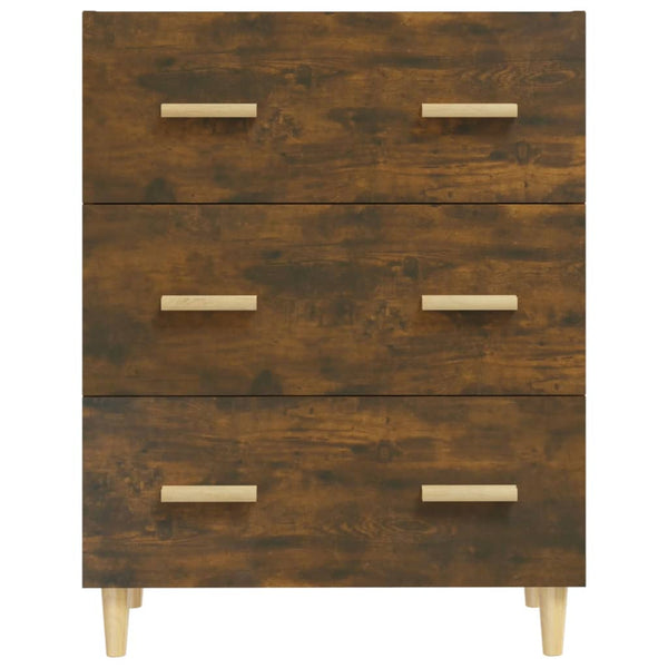 Räuchereiche Sideboard Ersilica 70x34x90cm (Holz)