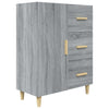Graues Sideboard Ilionora 69,5x34x90cm (Holz)
