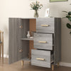 Graues Sideboard Ilionora 69,5x34x90cm (Holz)