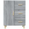 Graues Sideboard Ilionora 69,5x34x90cm (Holz)