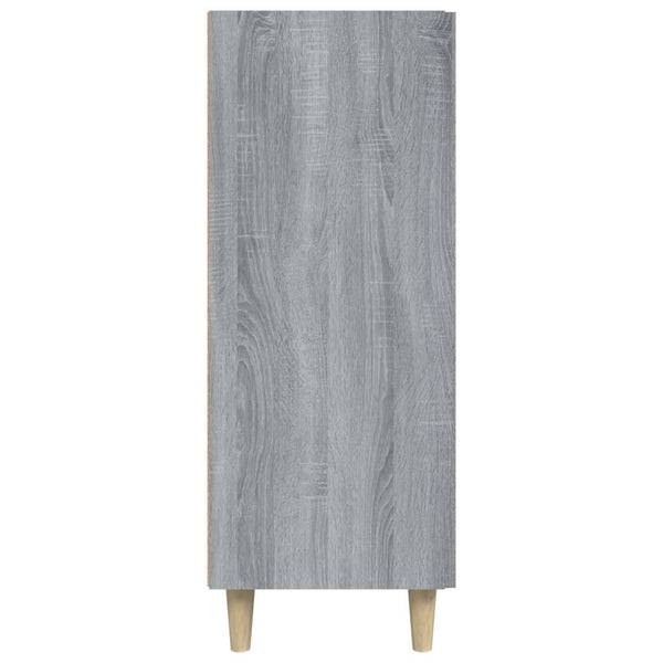 Graues Sideboard Ilionora 69,5x34x90cm (Holz)