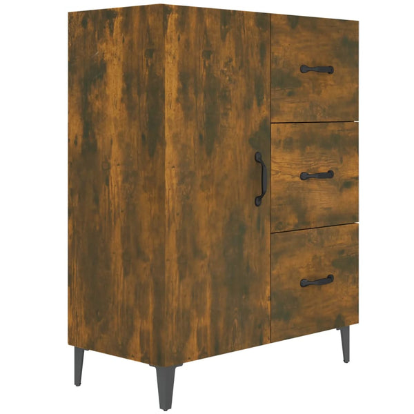 Sideboard Benescu aus Rauchereiche 69,5x34x90cm (Holz)