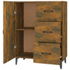 Sideboard Benescu aus Rauchereiche 69,5x34x90cm (Holz)